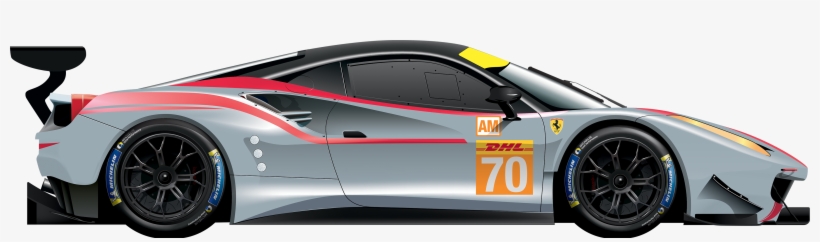 Le Mans 2018 Ferrari Evo, transparent png #5630957