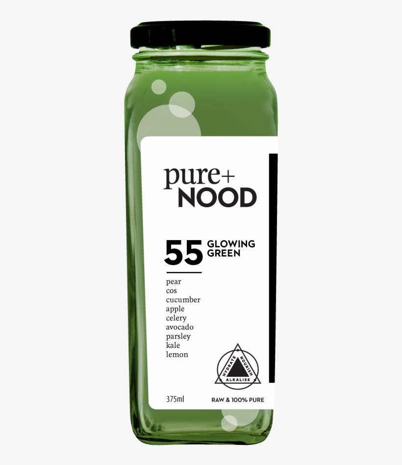 Glowing Green Smoothie Number - Pure + Nood, transparent png #5632026