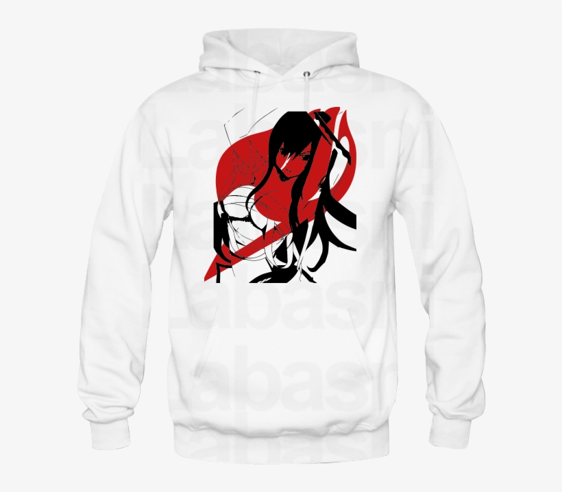Sweat-shirt Erza Scarlett From Fairytail - T Shirt Ideas For Men, transparent png #5632678