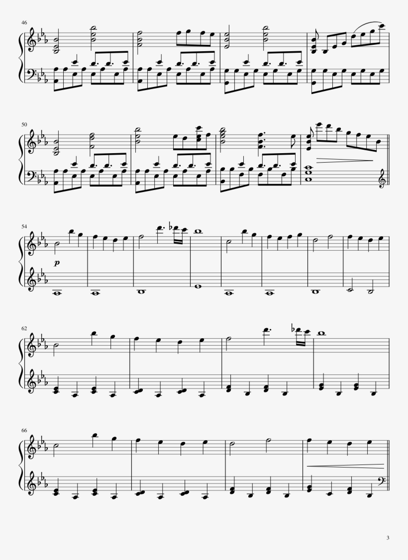 Undertale Sheet Music Composed By Toby Fox Arranged, transparent png #5633066