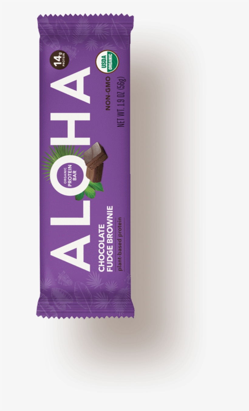 Chocolate Fudge Brownie Protein Bar - Protein Bars Aloha, transparent png #5633396