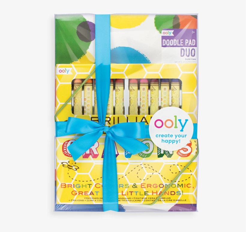 Busy Bee Doodlers Crayons Sketchbooks Gift Set - Ooly Busy Bee Gift Bundle, transparent png #5633539