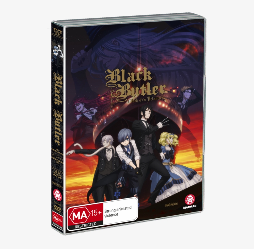 Book Of The Atlantic - Black Butler Book Of The Atlantic Dvd, transparent png #5633709