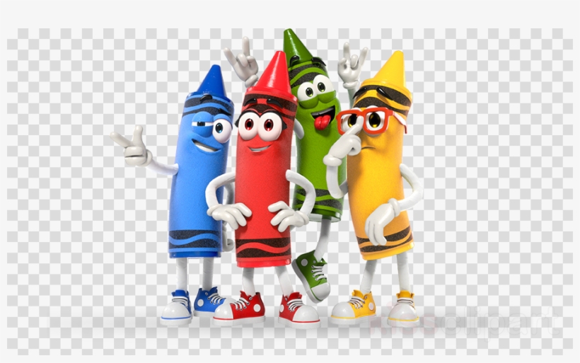 Crayola Crayon Characters Clipart Crayola Crayon Character - Crayolas Navidad, transparent png #5633824