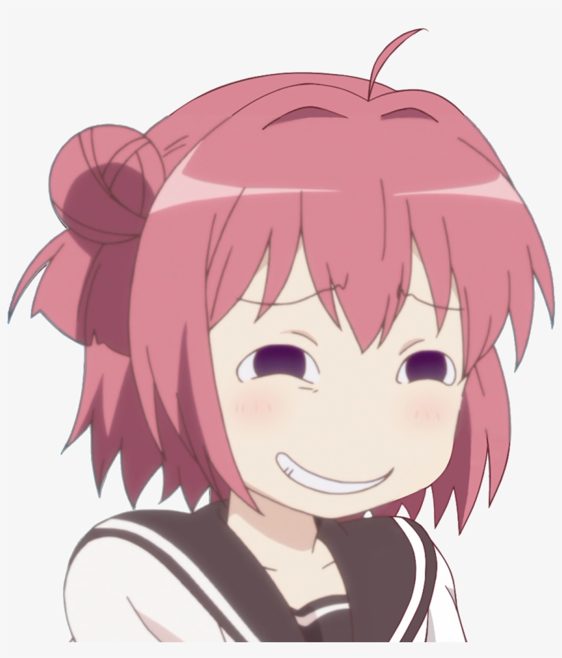 Hair Face Pink Facial Expression Nose Anime Human Hair - Yuru Yuri Smug, transparent png #5636092