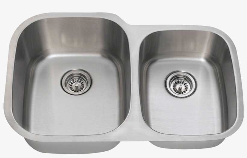 503l Offset Stainless Steel Sink Inside Cool Double - 36 Inch Kitchen Sink Offset, transparent png #5636290