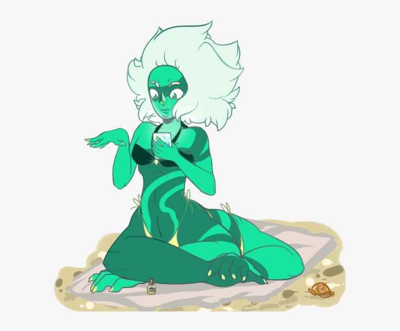 Green Mammal Vertebrate Fictional Character Mythical - Steven Universe Malachite Human, transparent png #5636861