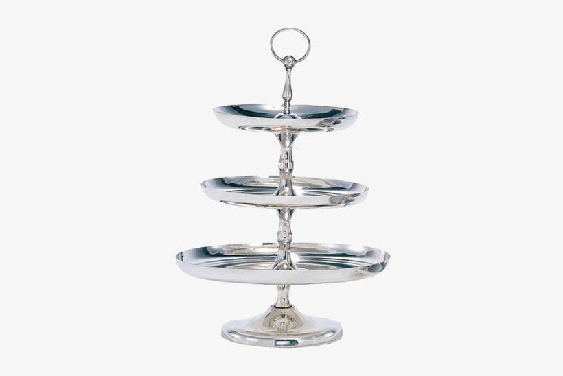 Cake Stand 3 Tiers H 68 Cm, Trays Ø 45, 35 And 28 Cm - Paque Children Of Court Of Total Ville, transparent png #5637171