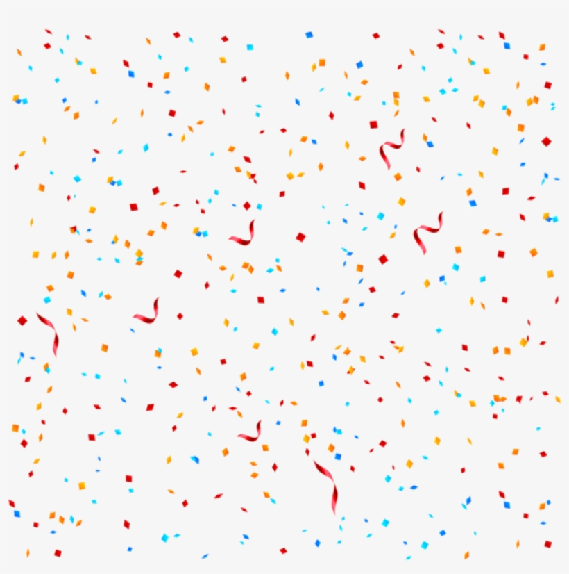 Confetti Transparent Png - Portable Network Graphics, transparent png #5638194