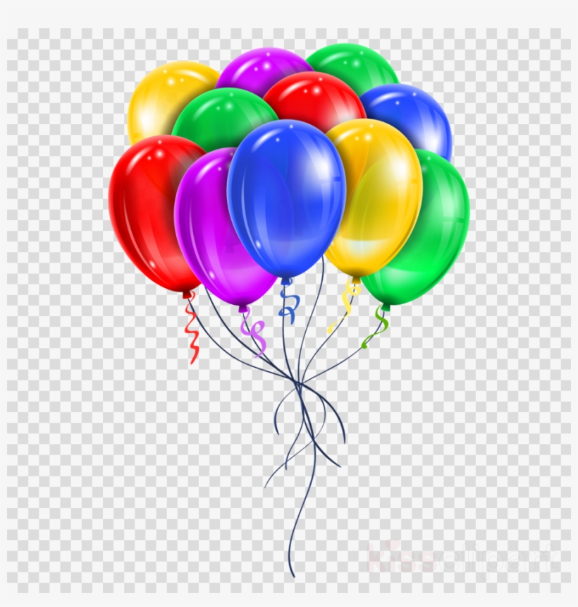 Balloons Transparent Clipart Balloon Clip Art - Birthday Balloons Hd, transparent png #5638482