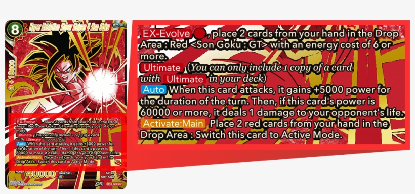Secret Rare “vegito” - Card Game Goku Ssj4 Hyper Evolution, transparent png #5638492