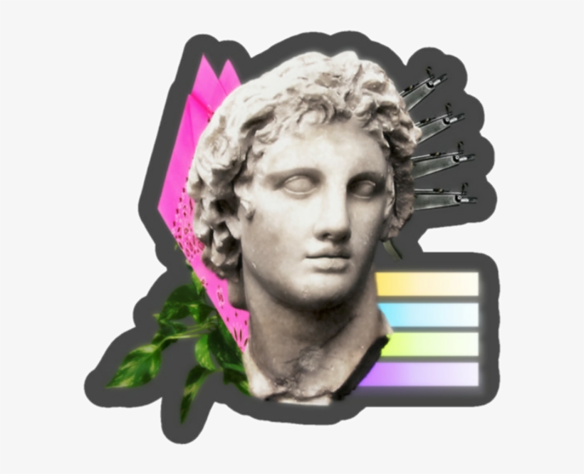 😇credit To Artist/maker😇 Vaporwave Aesthetic Aesthet - Background Vaporwave Drug, transparent png #5638853