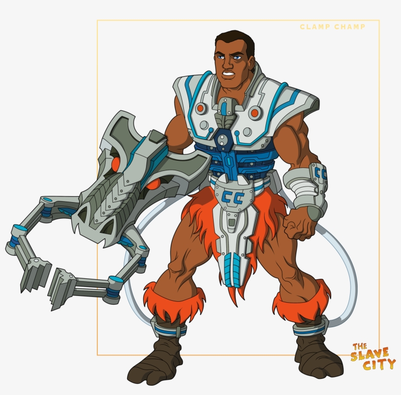 Clamp Champ He Man Thundercats, Princess Of Power, - Masters Of The Universe, transparent png #5638962