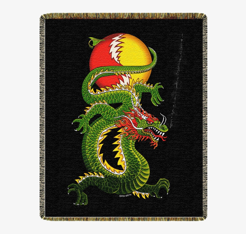 Grateful Dead Dragon Blanket, transparent png #5639187