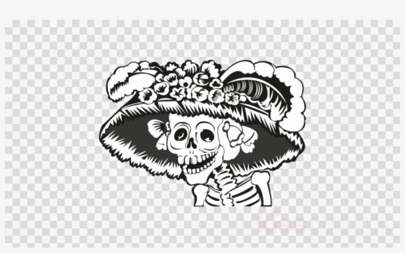 Dia De Los Muertos Clipart Day Of The Dead Encapsulated, transparent png #5639248