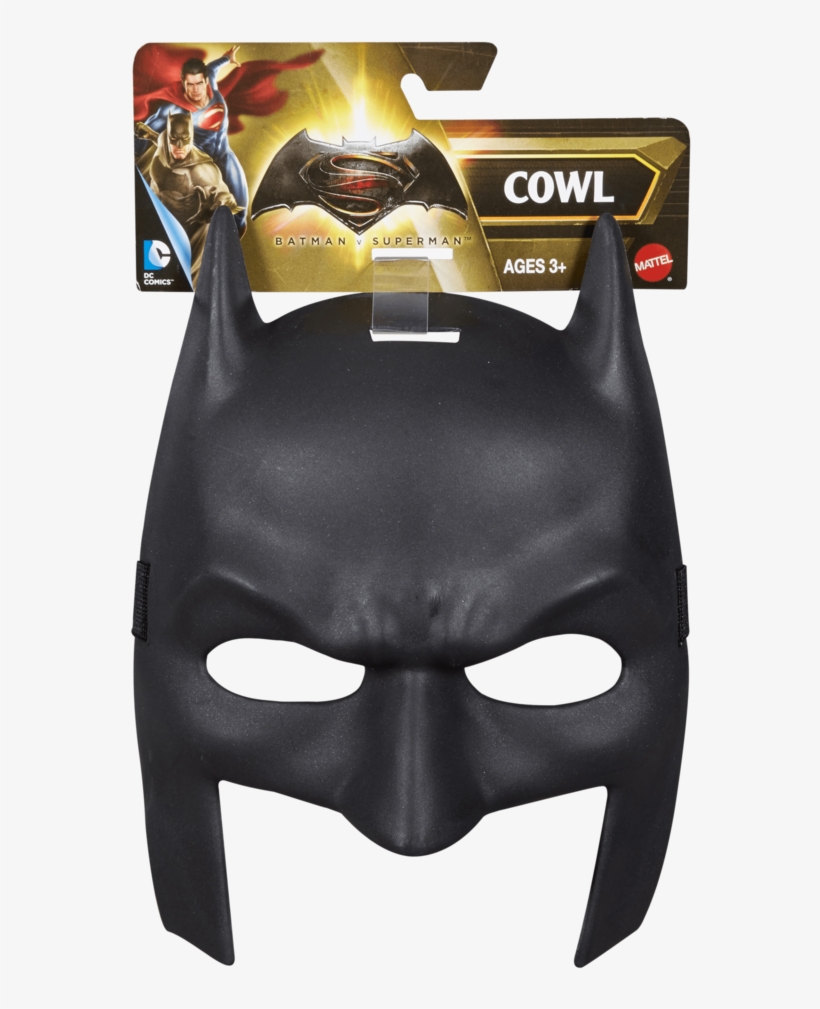 Boys Batman Mask With Strap - Batman Mask Dawn Of Justice, transparent png #5639487