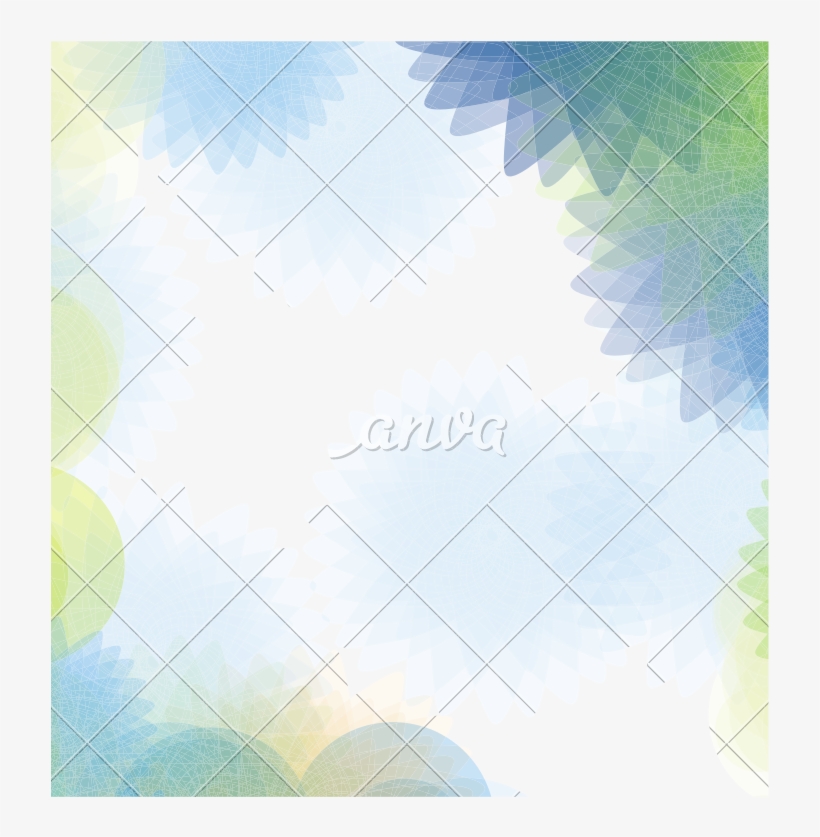 Blue Abstract Figures Background Icon, transparent png #5639985