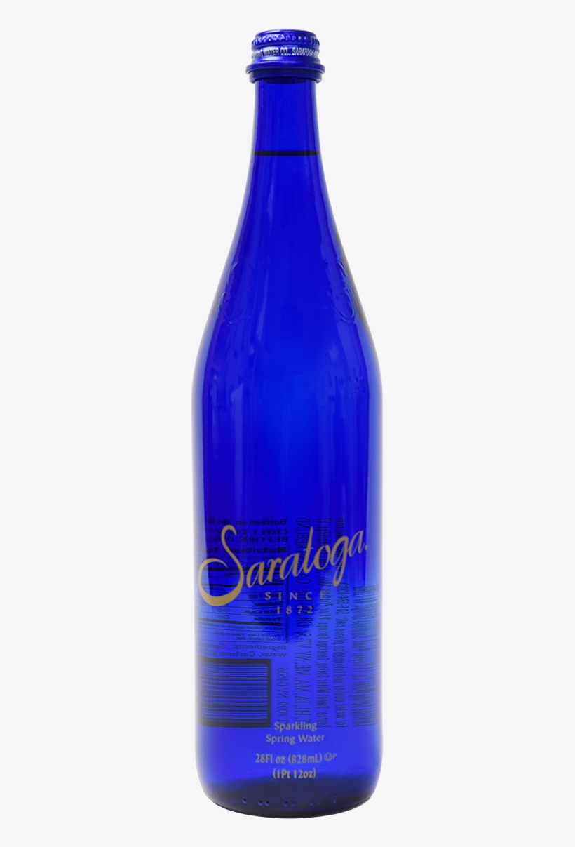 Saratoga Natural Spring Water - 24 Pack, 12 Oz Bottles, transparent png #5640060