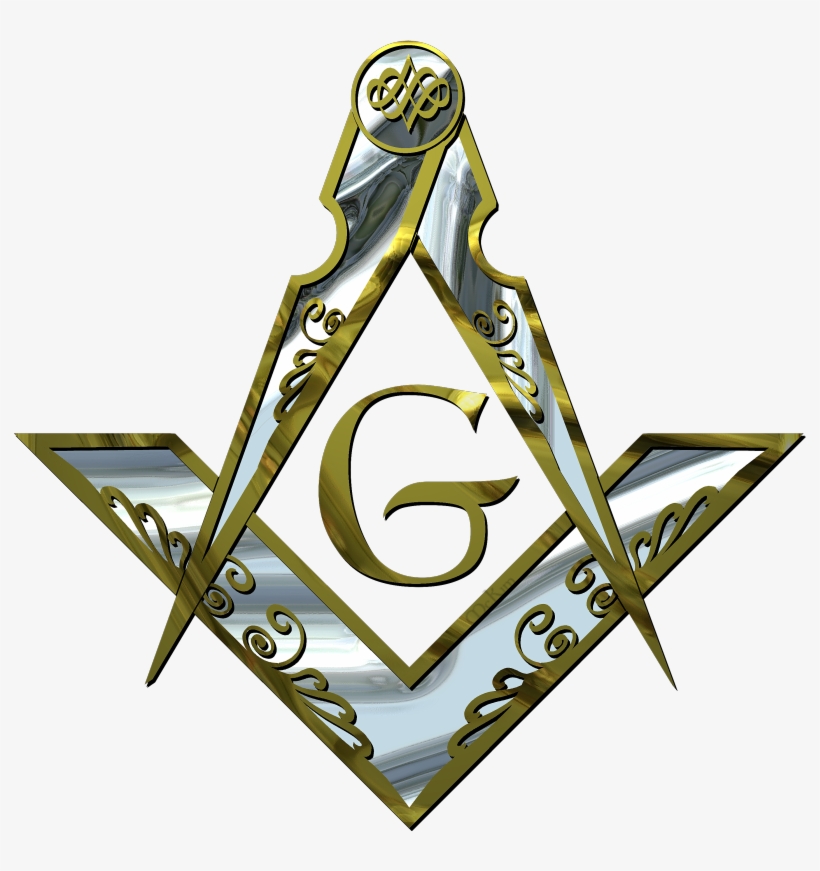 Sc Bwgoldsilver - Masonic Lodge, transparent png #5640242
