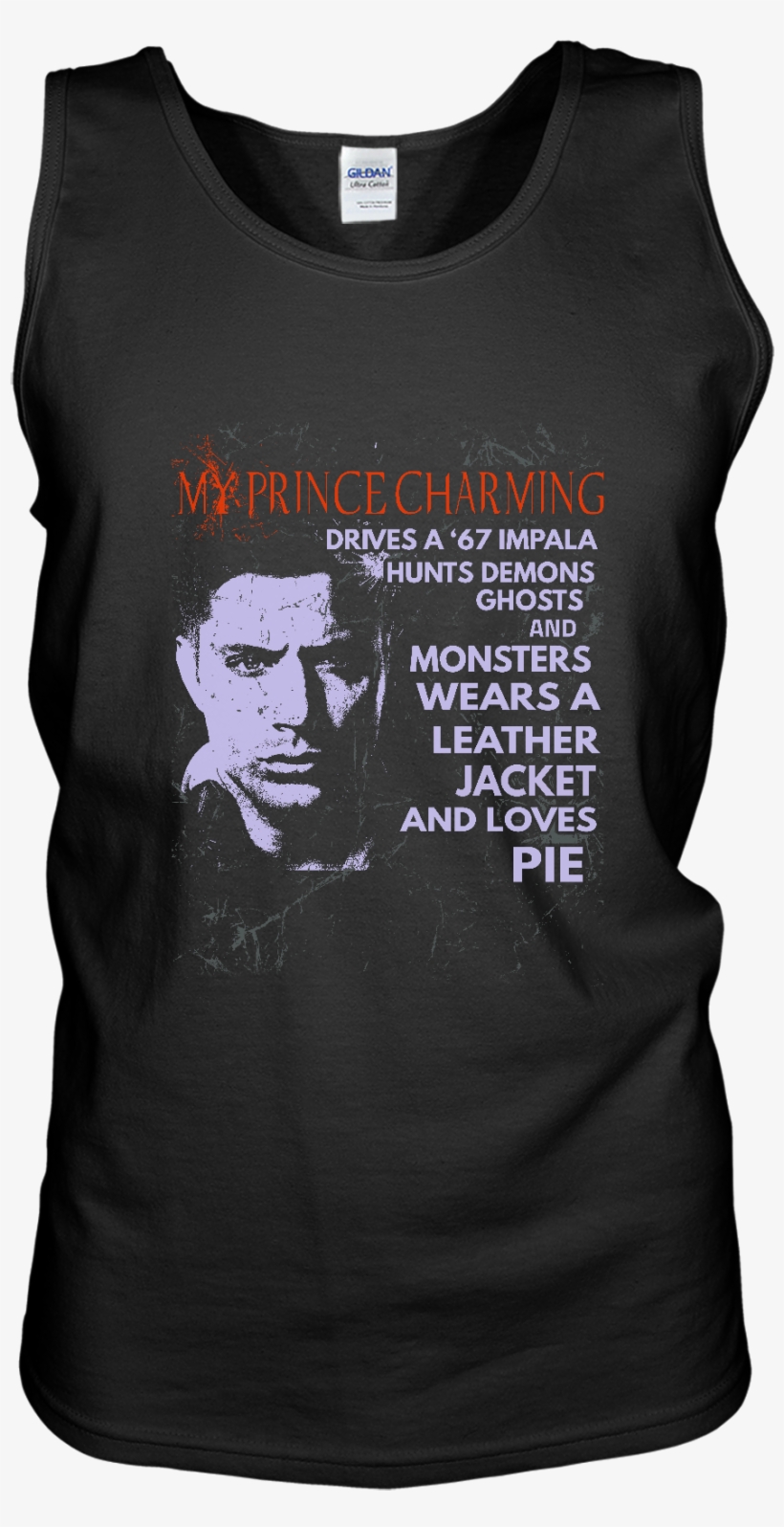 My Prince Charming Dean Winchester Female Tanktop - Mr Meeseeks And Stormtrooper Shirt, transparent png #5640520