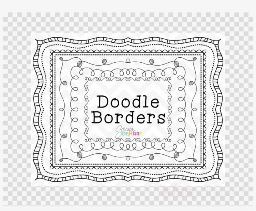 Borders Doodle Free Clipart Borders And Frames Clip - Clip Art, transparent png #5640862