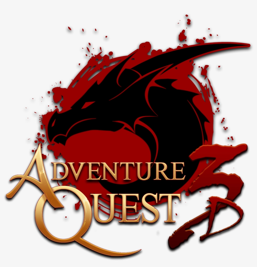 Artix Krieger On Twitter - Adventure Quest 3d Logo, transparent png #5641834
