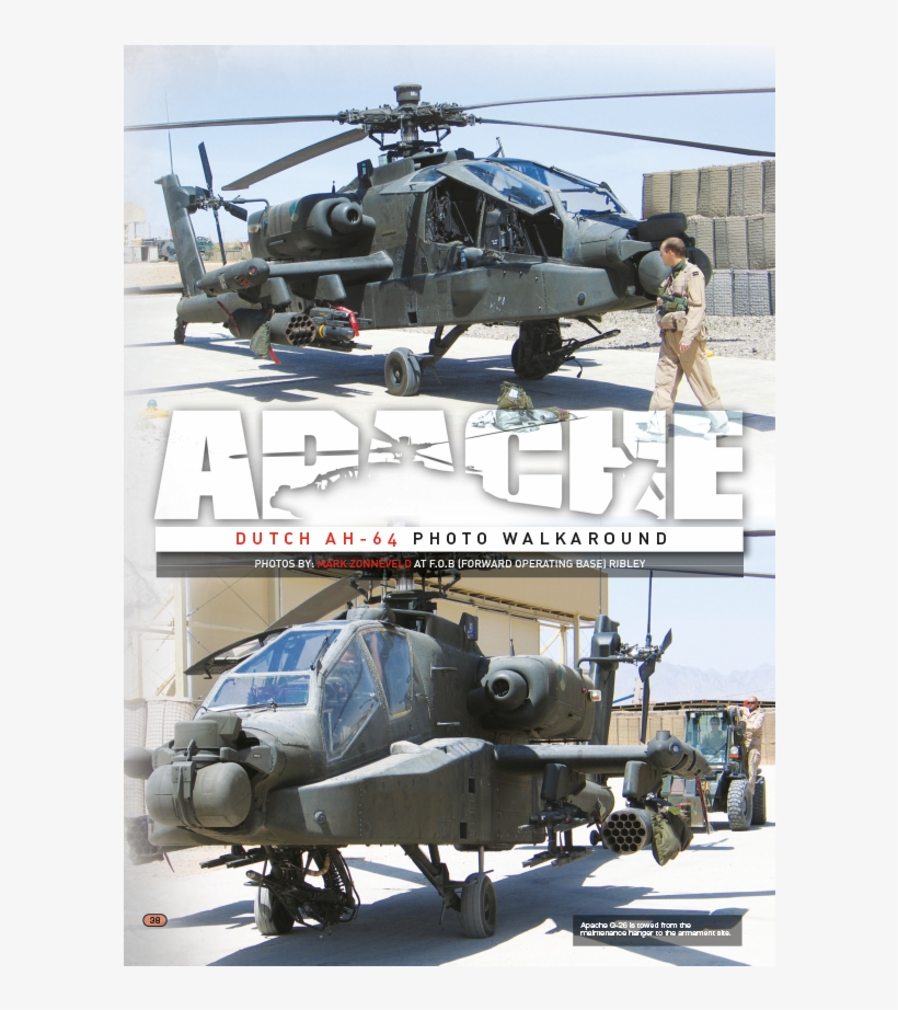 Air38 Apache Walkaround - Helicopter Rotor, transparent png #5642057