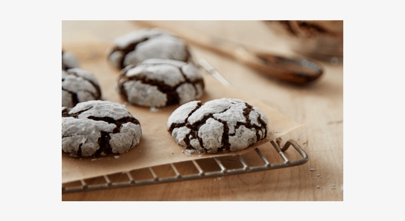 Chocolate Crinkle Cookies - Crinkle Cookies Recipe, transparent png #5642559