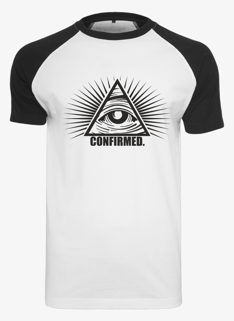 Dominik Rc Illuminati Confirmed T Shirt Raglan Shirt, transparent png #5643417