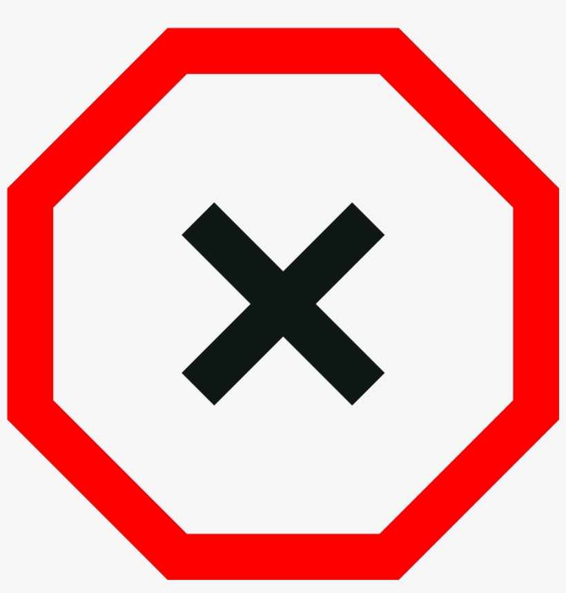 Halt - Значок Галочка И Крестик, transparent png #5643564