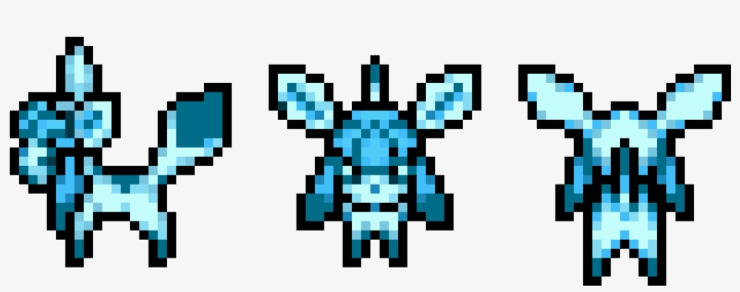 Glaceon Asset For Game Design 2nd - Design, transparent png #5644347