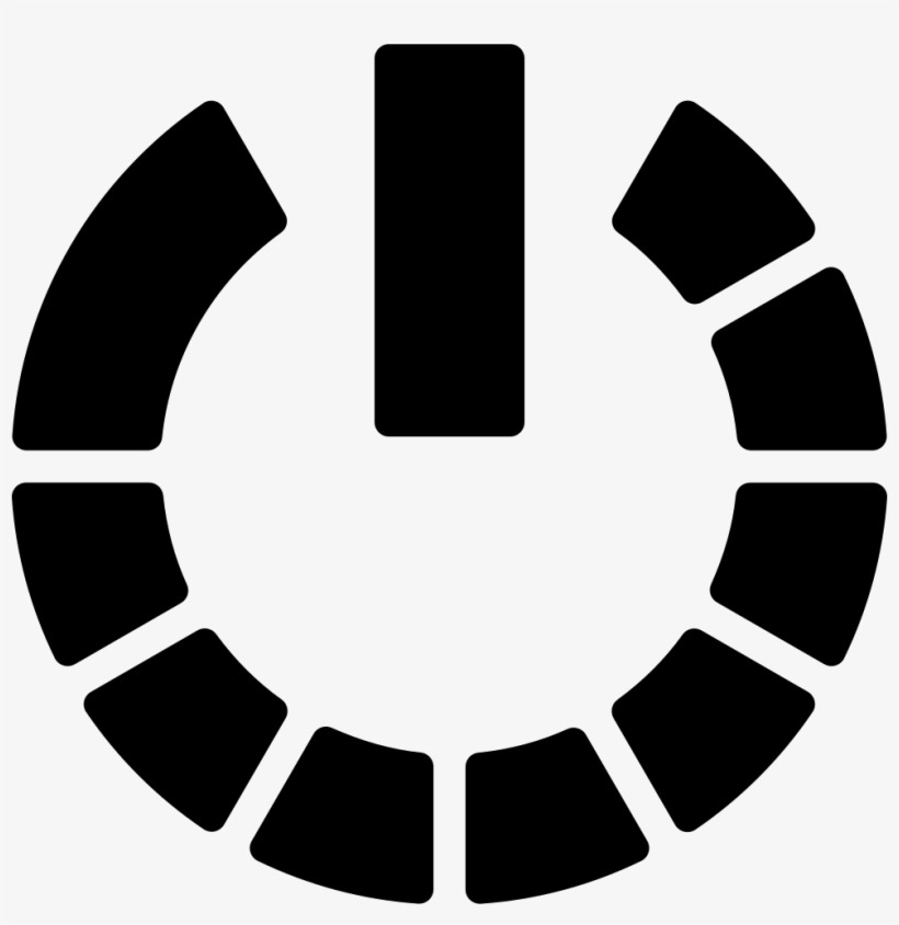 Power Symbol Variant Comments - Designer Funk Wanduhr, transparent png #5644553