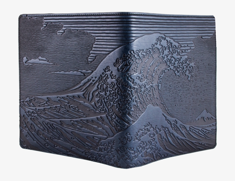 Leather Composition Notebook Cover - Hokusai, transparent png #5644693