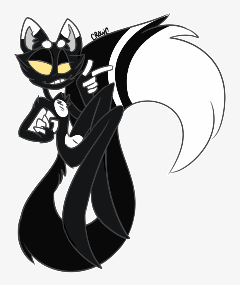 Picture Royalty Free Can T Think Of - Black Cat, transparent png #5644763