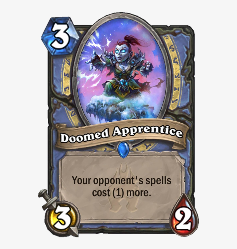 Doomed Apprentice Card - Stargazer Luna Hearthstone, transparent png #5644897