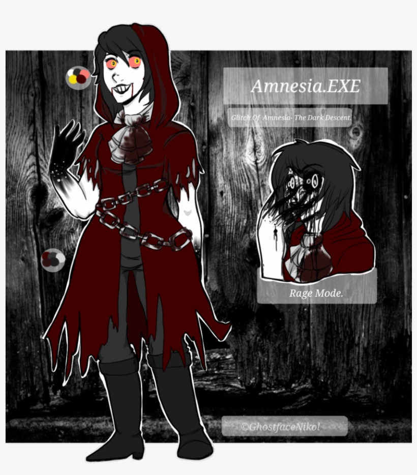 Creepypasta Ref Amnesia Exe By Ghostfacenikol-d6u3h0o - Amnesia Creepypasta, transparent png #5644900