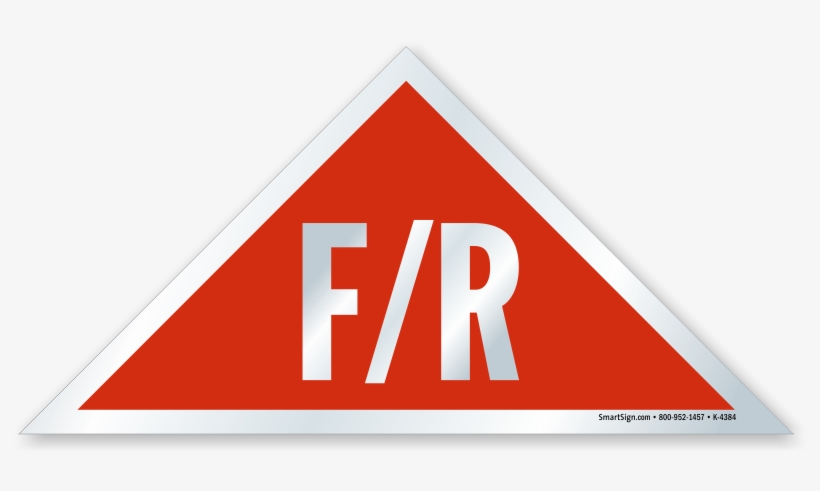 Roof Truss Construction - Mysafetysign - F/r Triangular, Red Background, Adhesive, transparent png #5645380