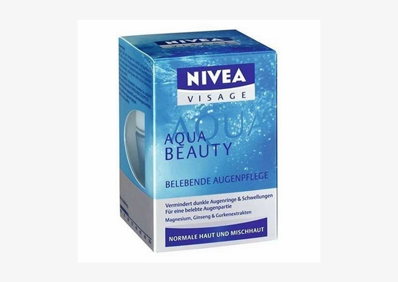 How To Use Makeup To Cover Up Dark Circles - Nivea Visage Aqua Sensation Anti-shadow Eye Care 15ml, transparent png #5645501