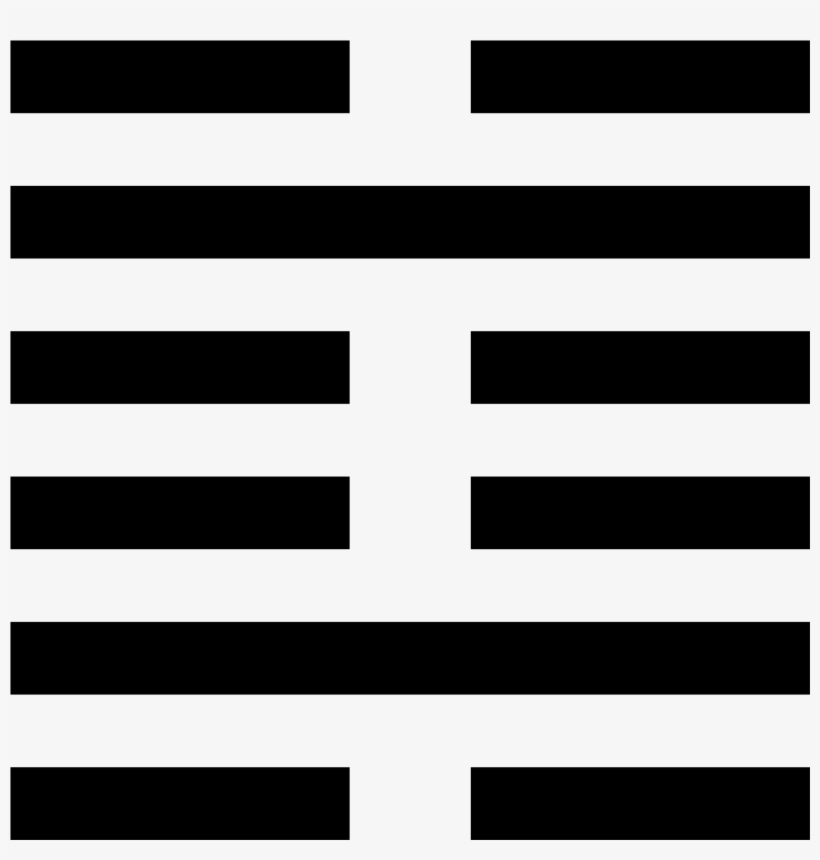 Open - Iching Hexagram 14, transparent png #5645839