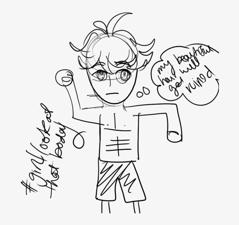 ^he's A Pool Noodle Btw, transparent png #5646028