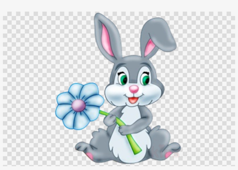 Clipart Resolution 600*600 - Bunny Clipart Transparent Background, transparent png #5646370
