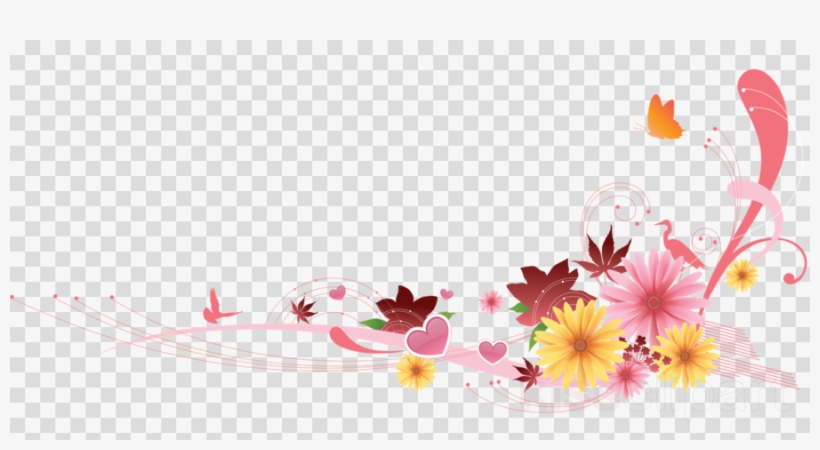 Corner Flowers Design Png Clipart Floral Design Flower Fist Bump Transparent Background Free Transparent Png Download Pngkey