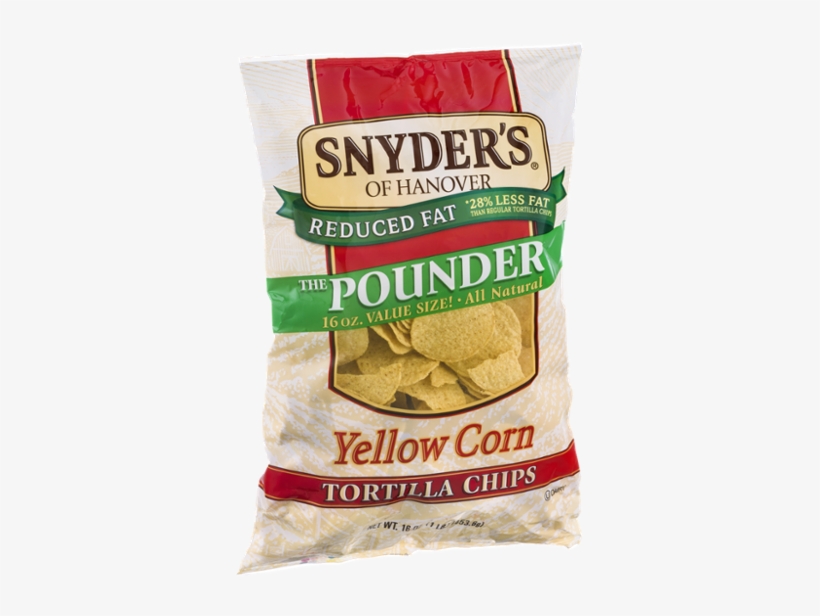 Snyder's Of Hanover Reduced Fat Yellow Corn Tortilla - Snyders Of Hanover, transparent png #5648726