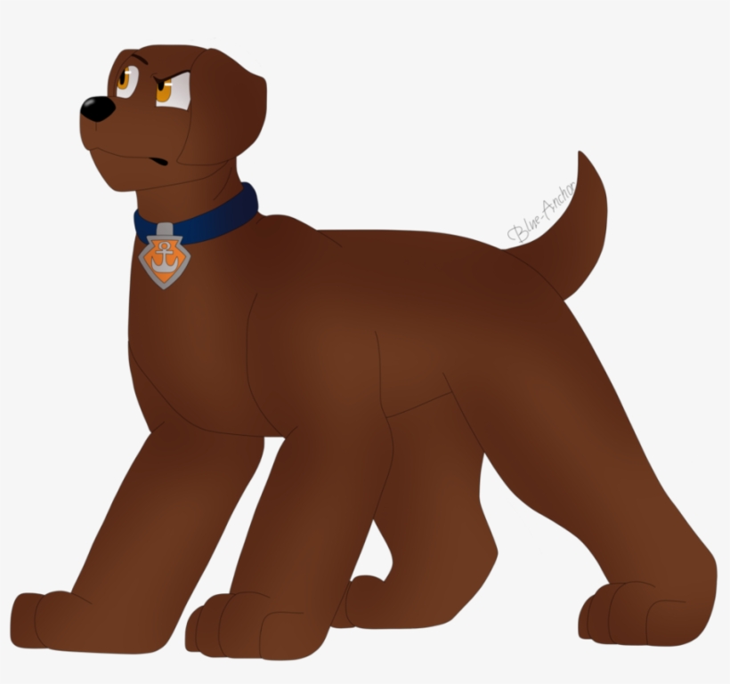 {sea You In The Morning} By Blue-anchor - Companion Dog, transparent png #5648927