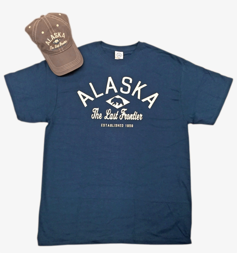 Rhombus Grizzly Alaska Hat & T-shirt Combo - T-shirt, transparent png #5649081