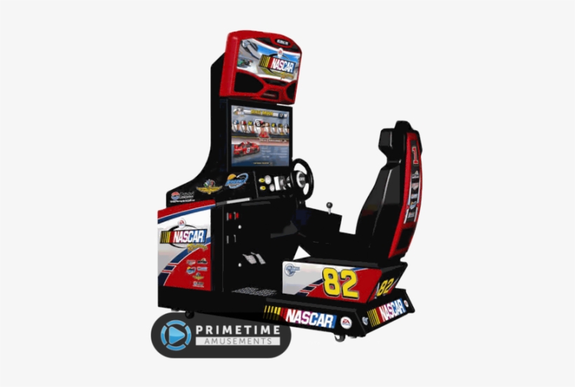 Ea Sports Nascar Racing - Ea Nascar Arcade Game, transparent png #5650155