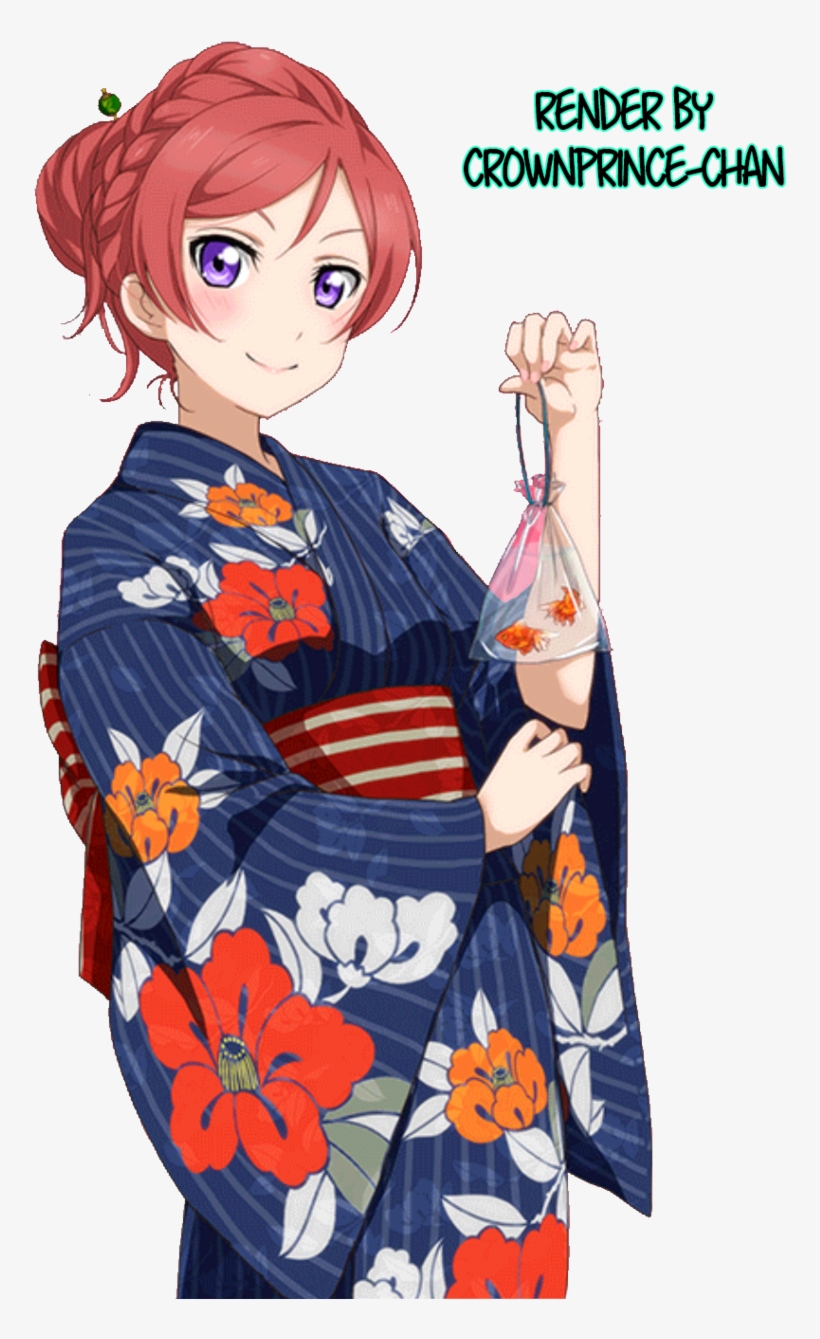 Render Maki Nishikino Love Live By Crownprince Chan-d8b1y57, transparent png #5650698