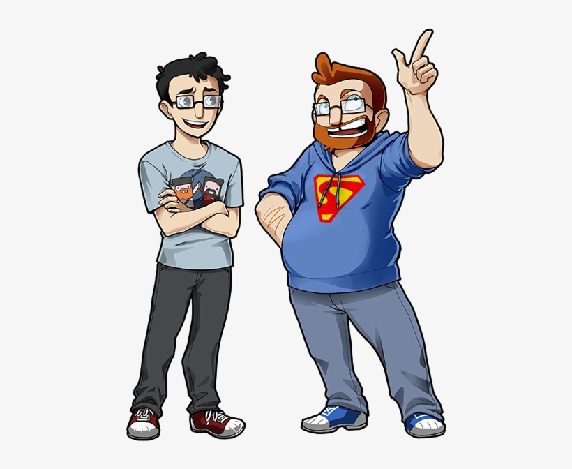 Is That Even - Yogscast Fanart Lewis And Simon, transparent png #5651078