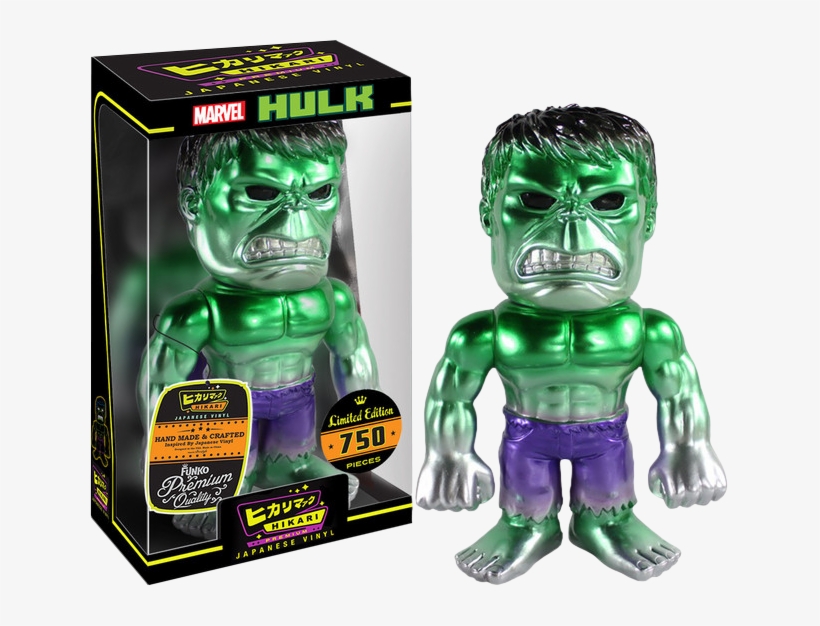 Hulk Hikari Figure - Hulk Hikari Sofubi Vinyl Figure, transparent png #5651531