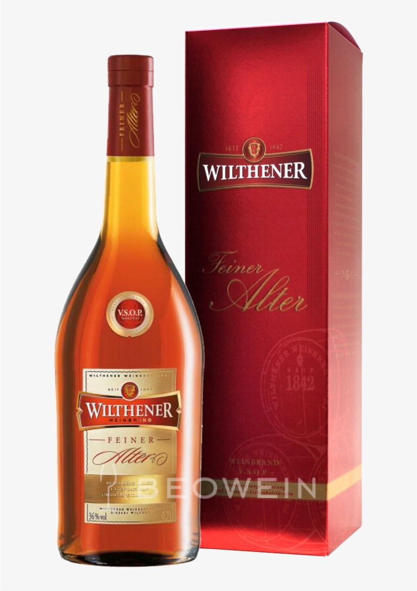 Feiner Alter Wilthener Weinbrand Vsop 0,7 L - Feiner Alter Wilthener Weinbrand, transparent png #5651949